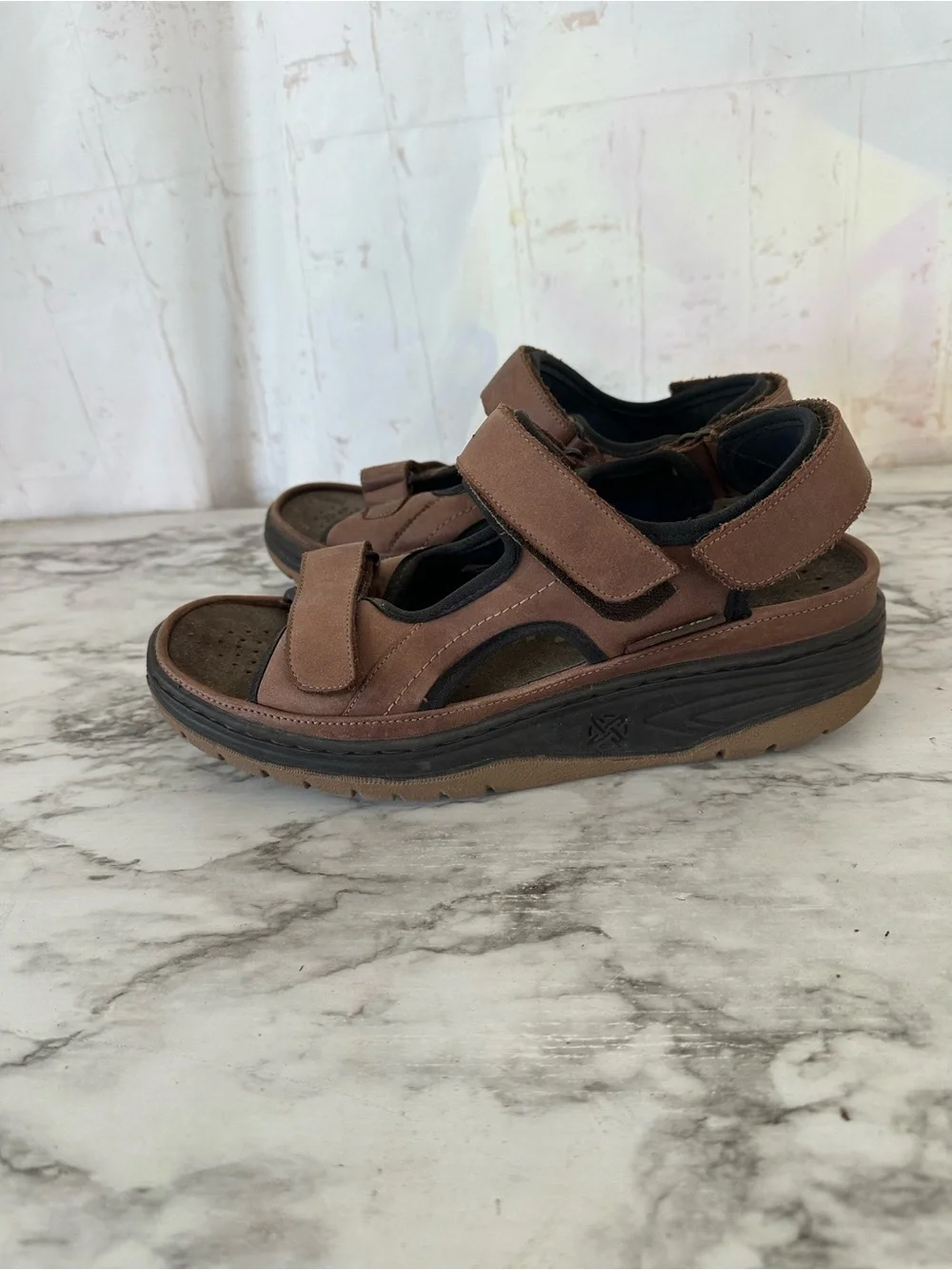 Sano Mephisto Men Comfort Walking Sandals Sz 8 Orthopedic Hiking Casual Outdoor